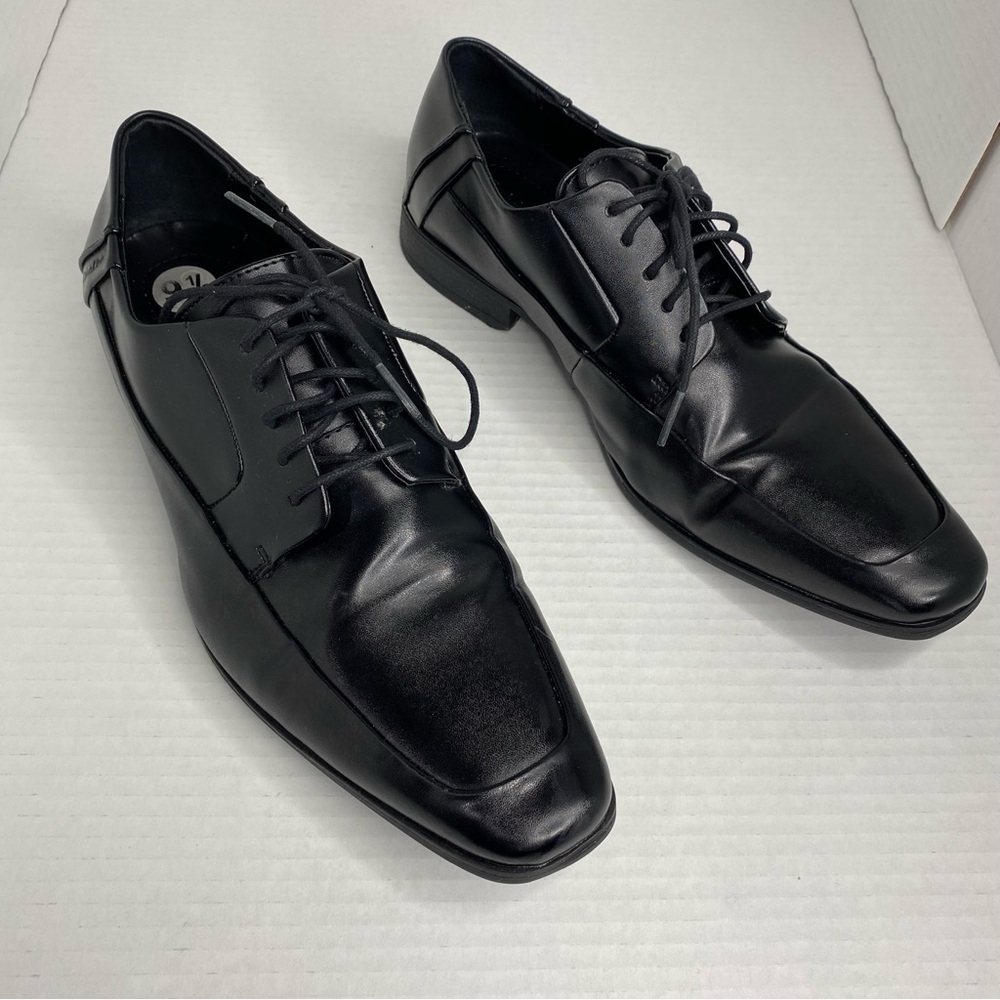 Calvin Klein Black Oxford Shoes Used 9.5 Men